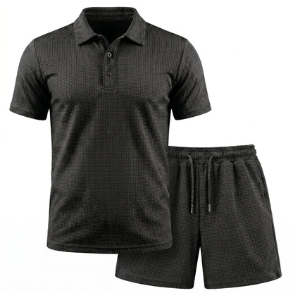 Set – Men’s Ultra Comfortable Shorts and Polo Shirt