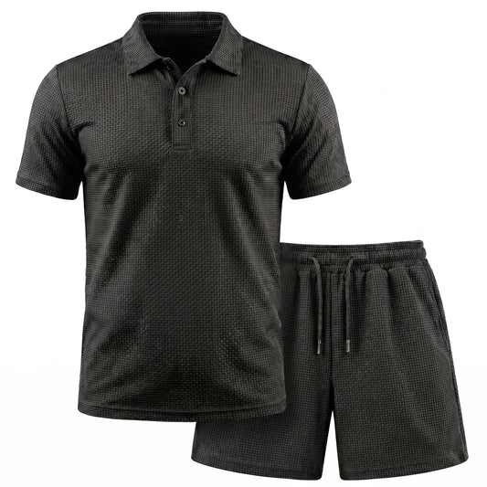 Set – Men’s Ultra Comfortable Shorts and Polo Shirt