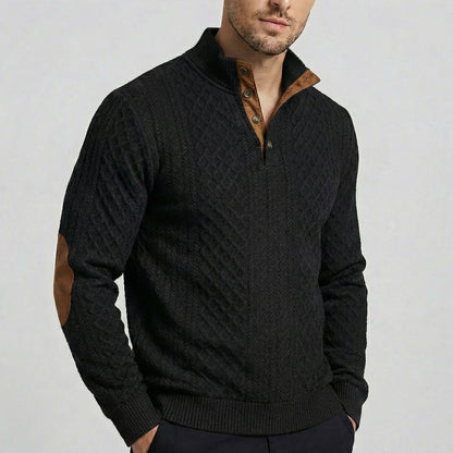 Crown - Men's Classic High Collar Pullover