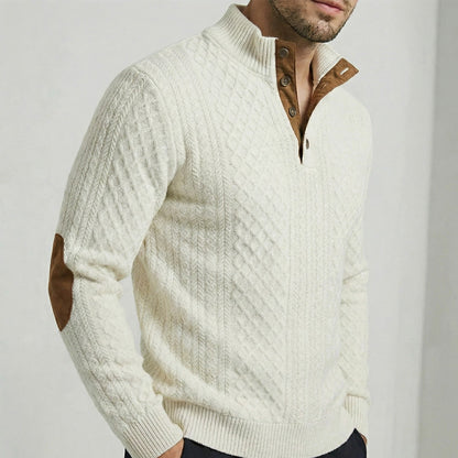 Crown - Men's Classic High Collar Pullover