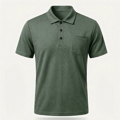 Capri - Men's Ultra Comfortable Pocket Polo Shirt