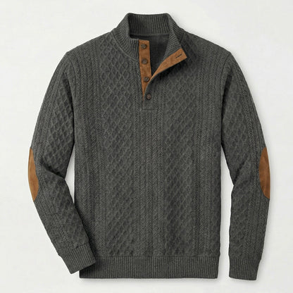 Crown - Men's Classic High Collar Pullover
