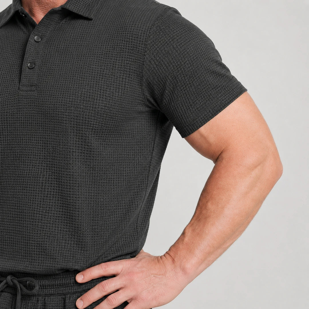 Set – Men’s Ultra Comfortable Shorts and Polo Shirt