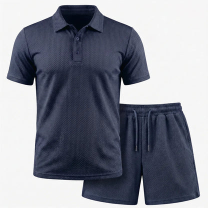 Set – Men’s Ultra Comfortable Shorts and Polo Shirt