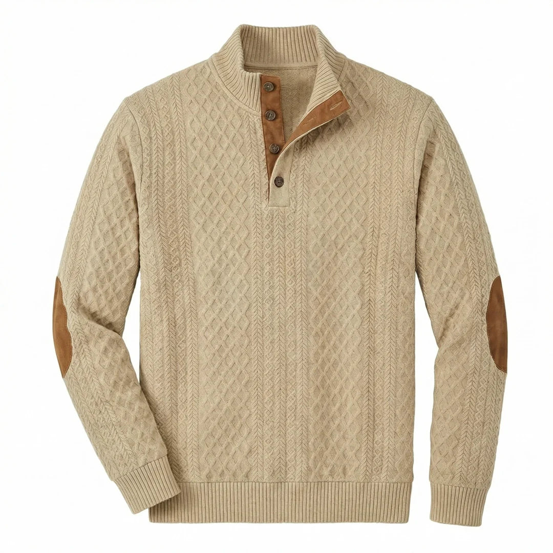 Crown - Men's Classic High Collar Pullover