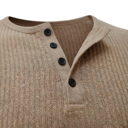 Siena - Men's Ultra Comfortable Henley Shirt